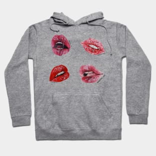 assorted lips Hoodie